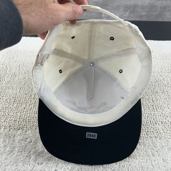 Vintage Motodrome Speedway Snapback Hat OSFA Racing Cap Two Tone Pennsylvania - Picture 6 of 10